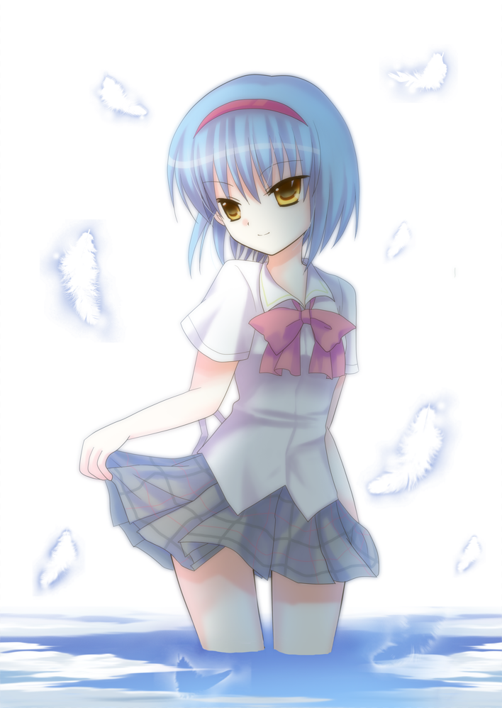 nishizono mio and nishizono midori (little busters!) drawn by hoshimame_mana