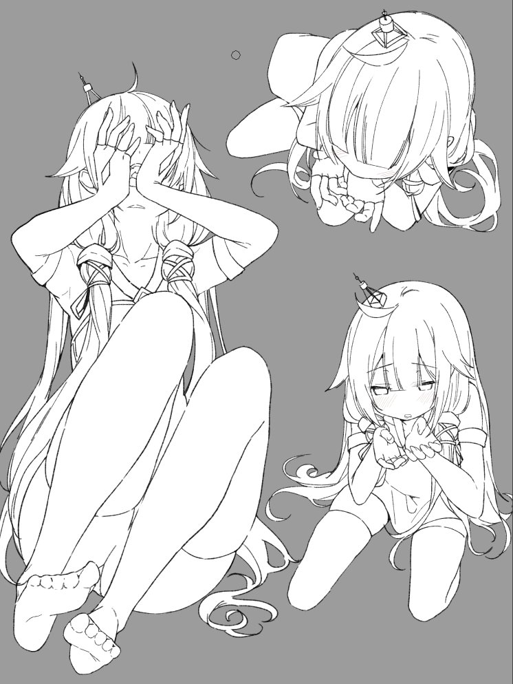 unicorn (azur lane) drawn by tsuka