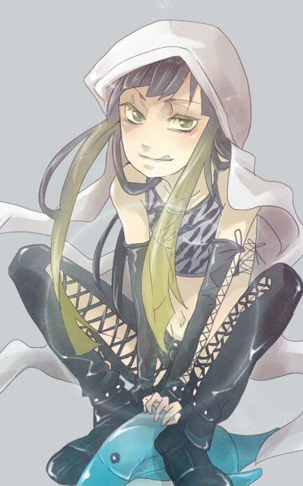 kuroyoru umidori (toaru majutsu no index and 1 more) drawn by ino_(w.b.)