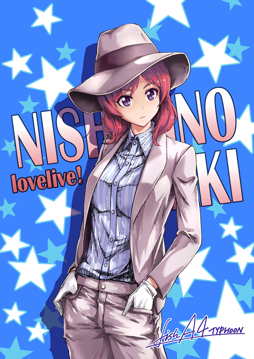 nishikino maki (love live! and 1 more) drawn by fish.boy