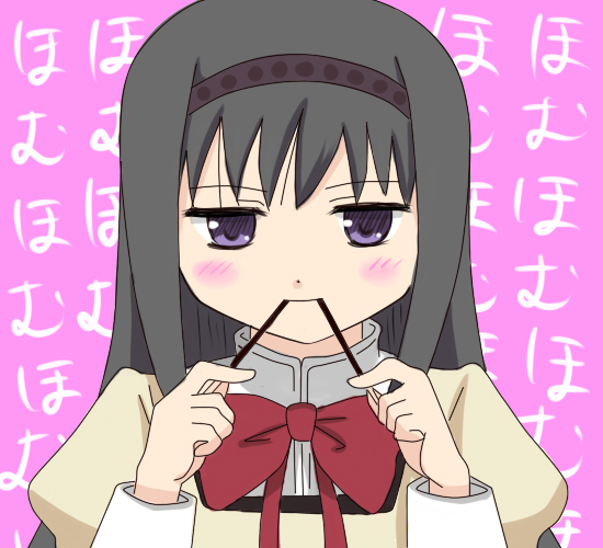 akemi homura (mahou shoujo madoka magica) drawn by ho-lic