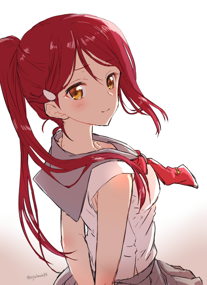 sakurauchi riko (love live! and 1 more) drawn by sahara_(charlotte)