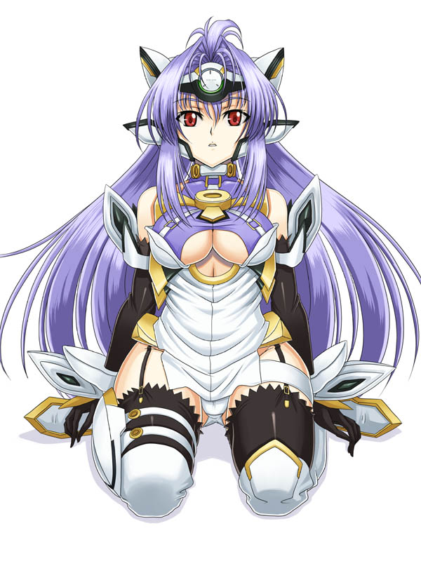 kos-mos and kos-mos ver. 4 (xenosaga and 1 more) drawn by syunzou