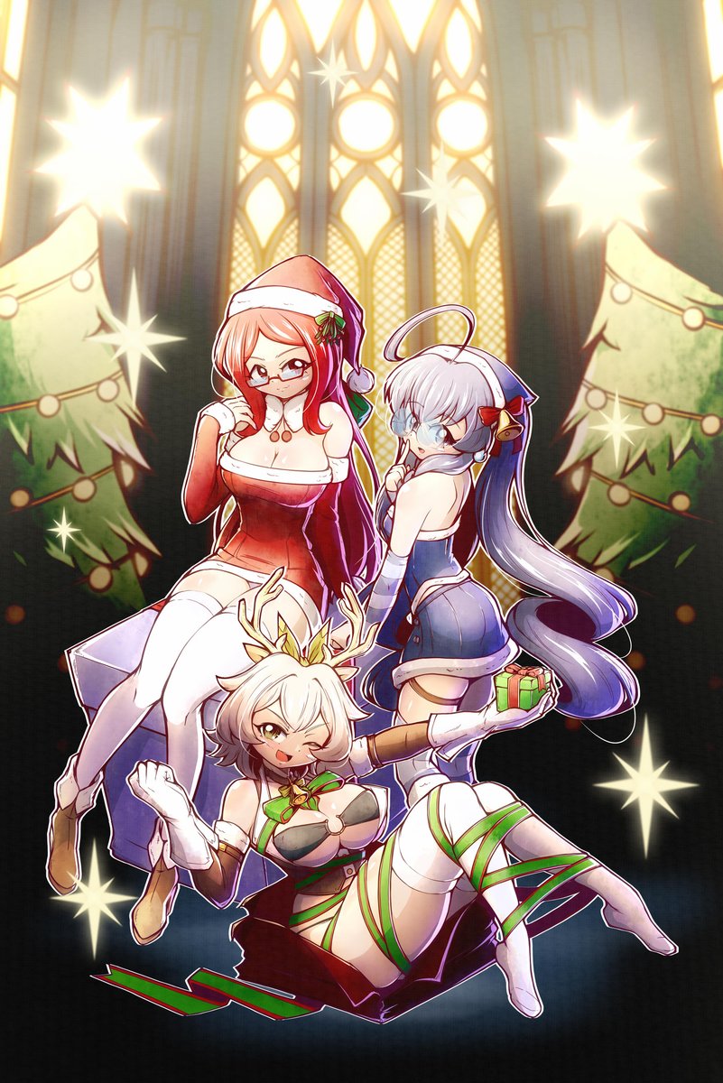 ruby, beryl, and hazel (scarlet record) drawn by richter_h