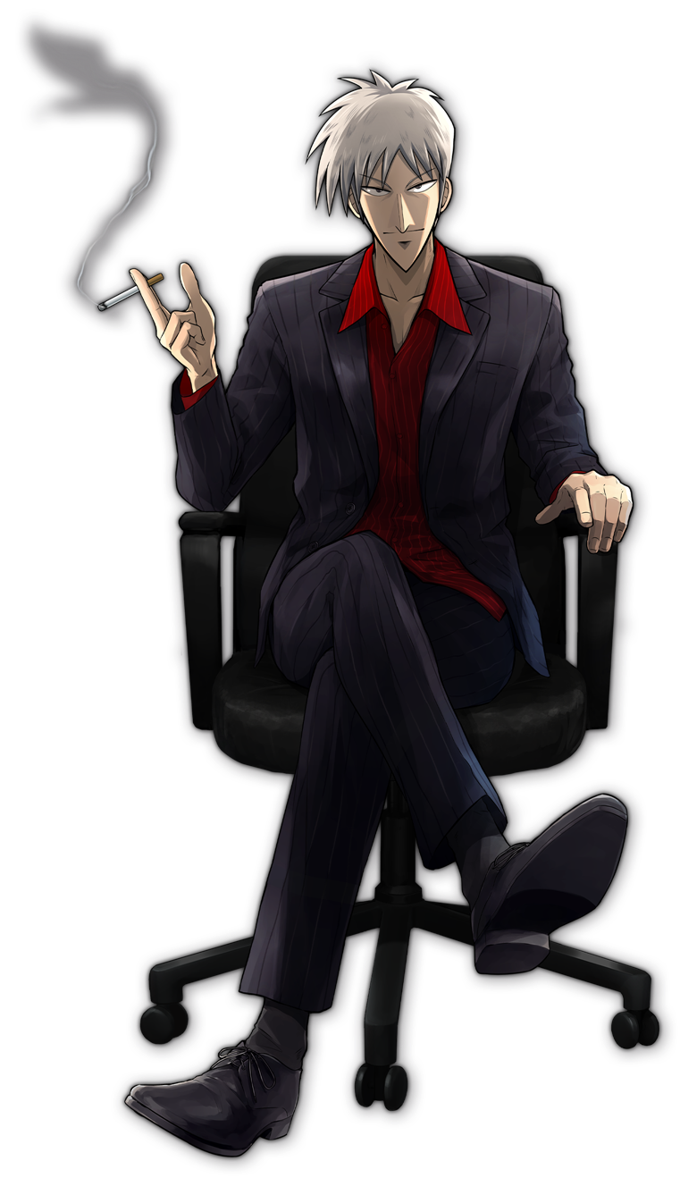 akagi shigeru (mahjong soul and 2 more) drawn by k-suwabe
