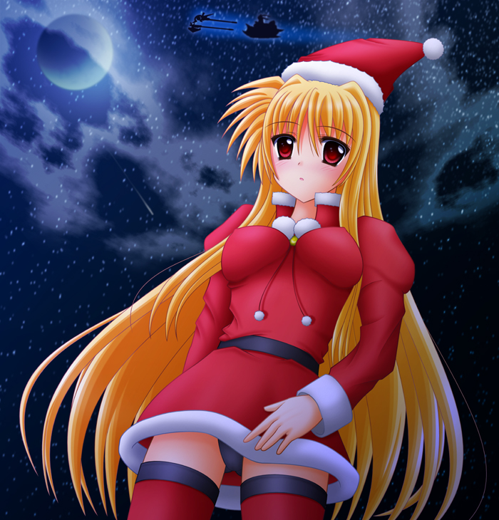fate testarossa (lyrical nanoha and 1 more) drawn by yamaguchi_ugou