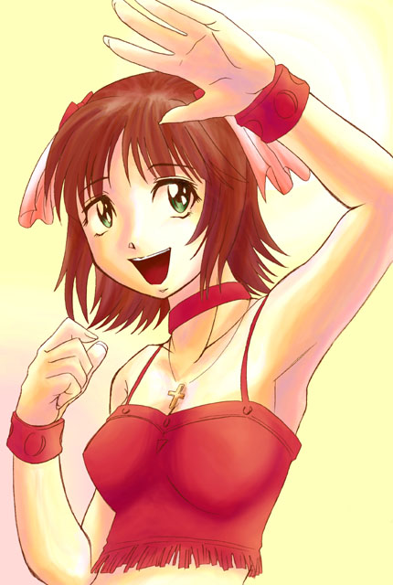 amami haruka (idolmaster and 1 more) drawn by mash_(masurawo)