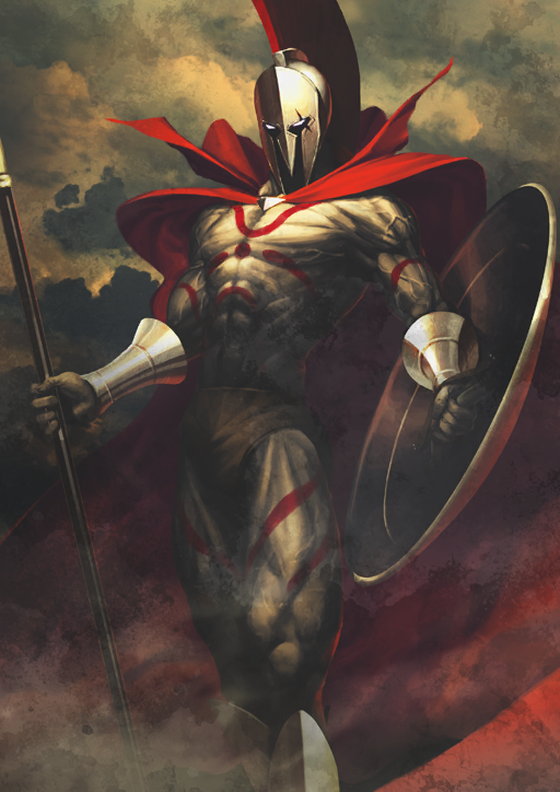 leonidas (fate and 1 more) drawn by shima_udon