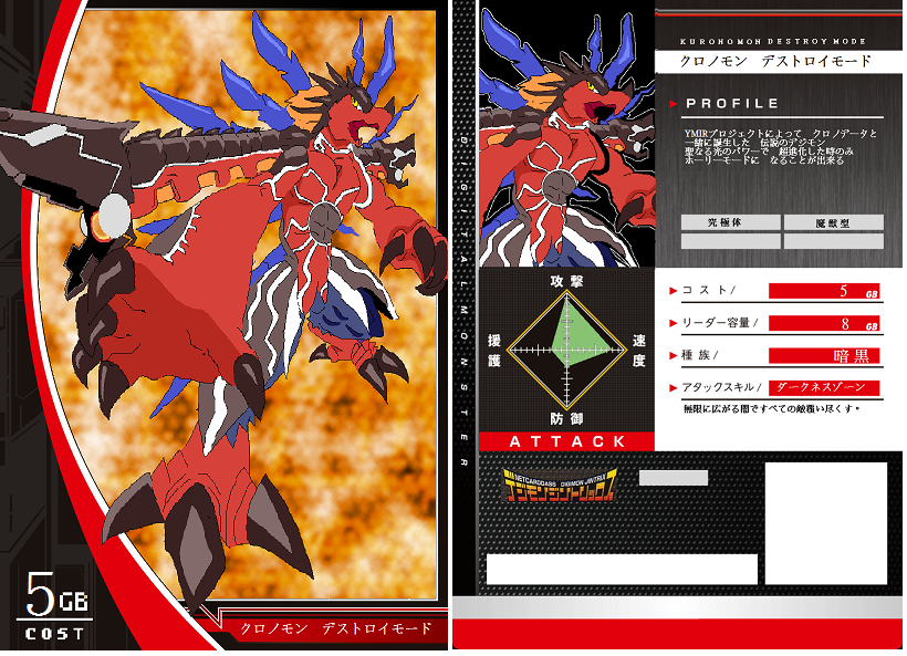 chronomon and chronomon destroy mode (digimon and 1 more) drawn by akatsuki_(akatuki_d33)