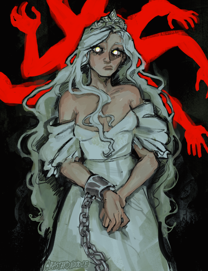 princess and the shifting mound (slay the princess) drawn by bastardnoodle