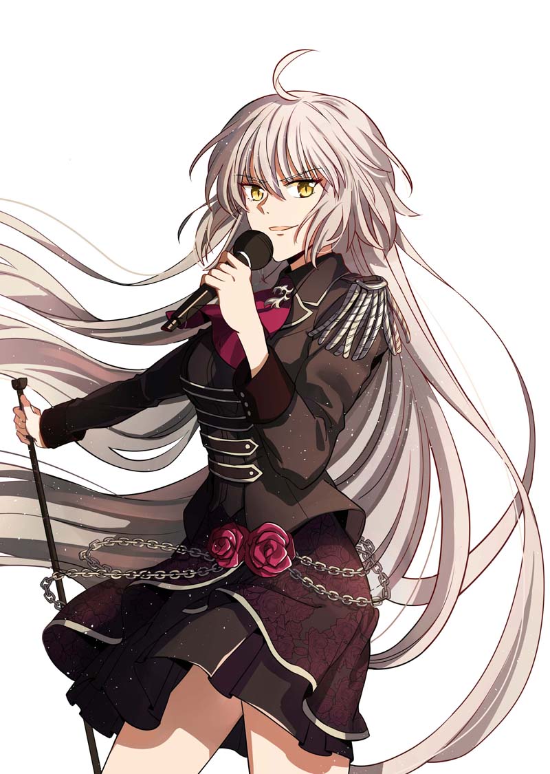 jeanne d'arc alter (fate and 1 more) drawn by zerocastle