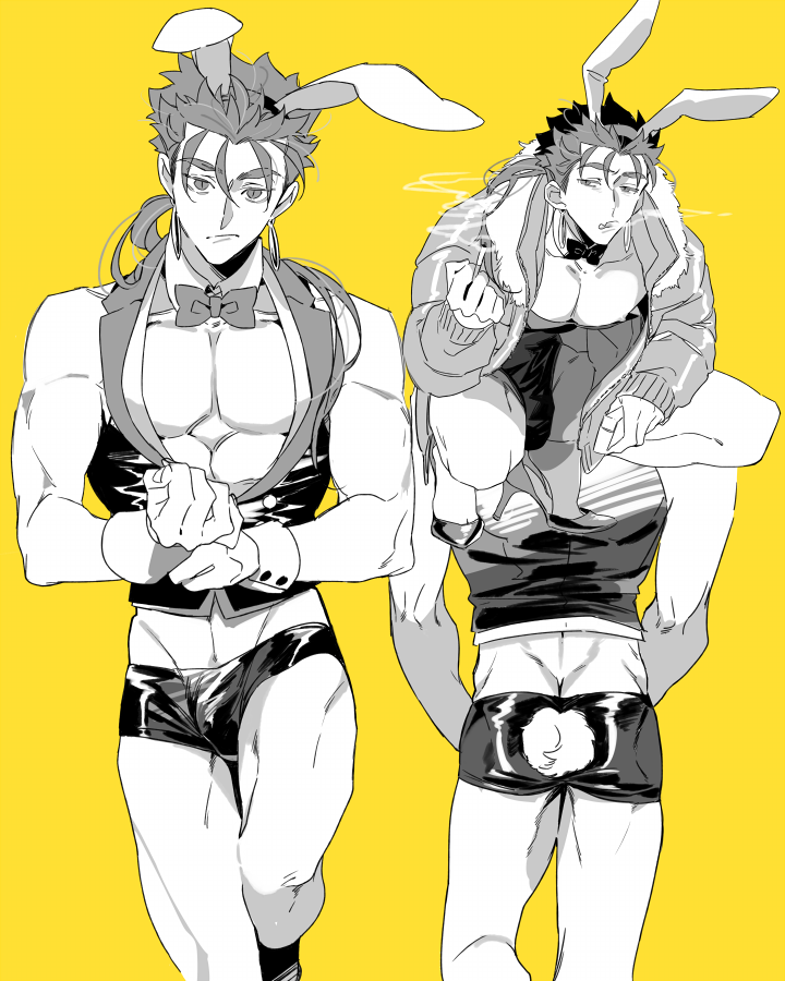 cu chulainn (fate and 1 more) drawn by tatsuta_age