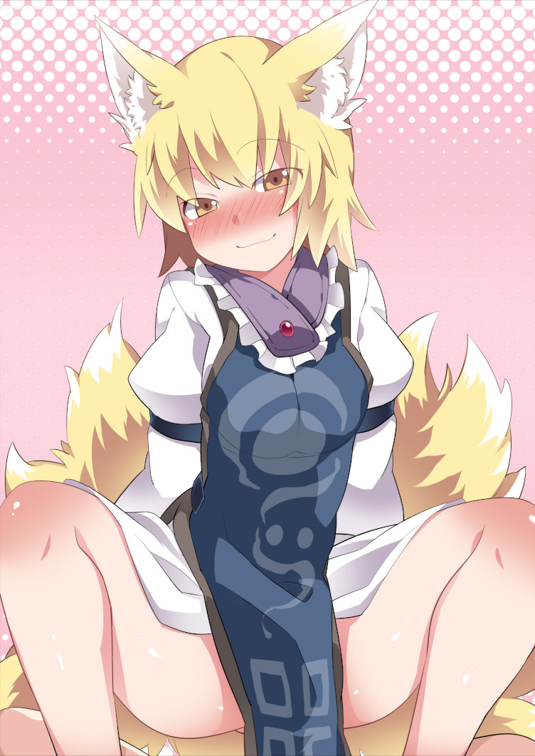 yakumo ran (touhou) drawn by hammer_(sunset_beach)