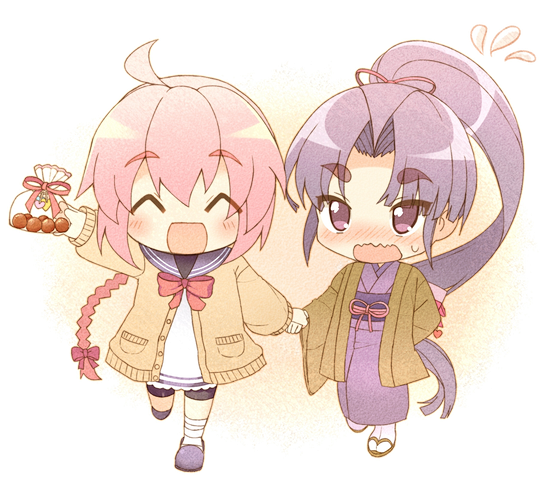 hatsuharu and nenohi (kantai collection) drawn by d_omm