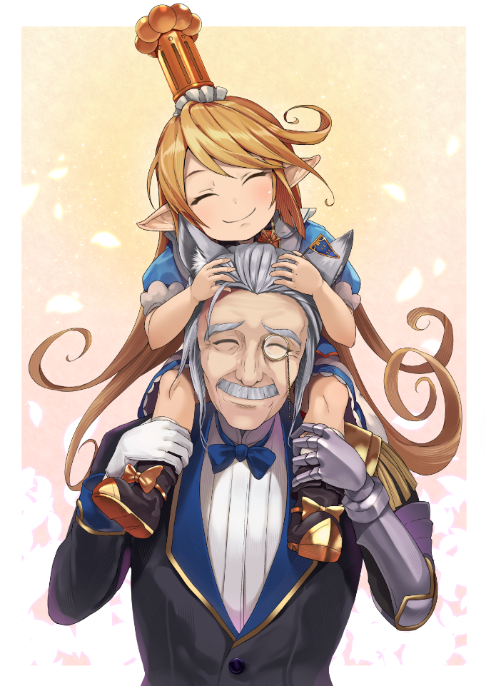 charlotta and sevastien (granblue fantasy) drawn by hinami_(hinatamizu)