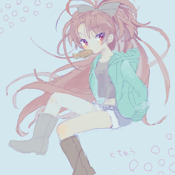 sakura kyoko (mahou shoujo madoka magica) drawn by ogi_(sham00)