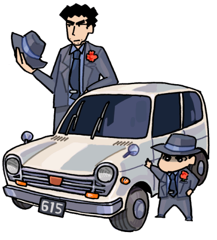 nohara shinnosuke and nohara hiroshi (crayon shin-chan) drawn by egawa_kari_nago