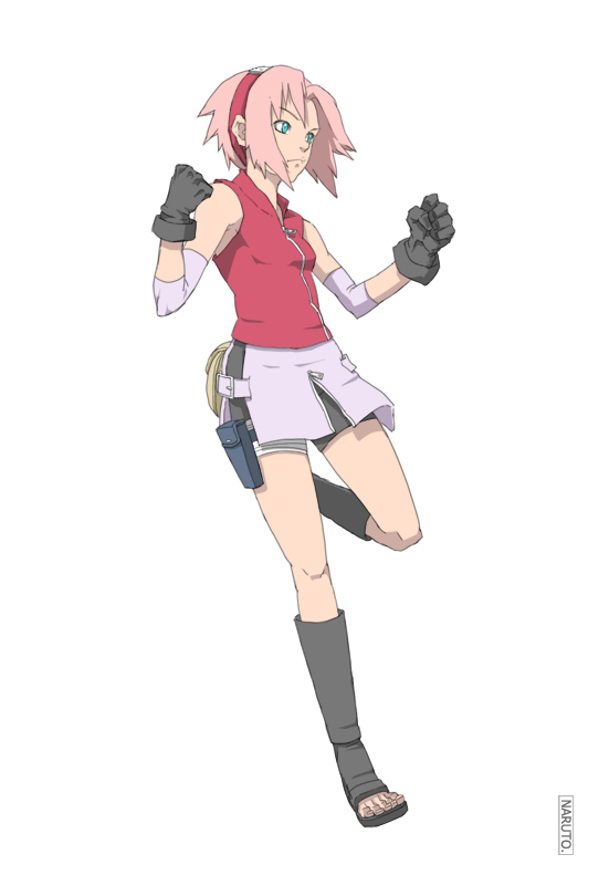 haruno sakura (naruto and 1 more) drawn by yupii