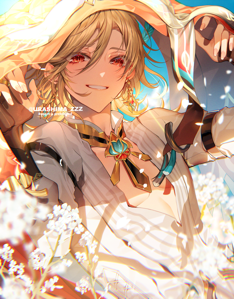 kaveh (genshin impact) drawn by urashima_(hidoro_mgmg)