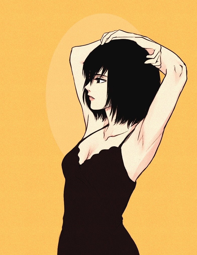 mikasa ackerman (shingeki no kyojin) drawn by daydream24-7