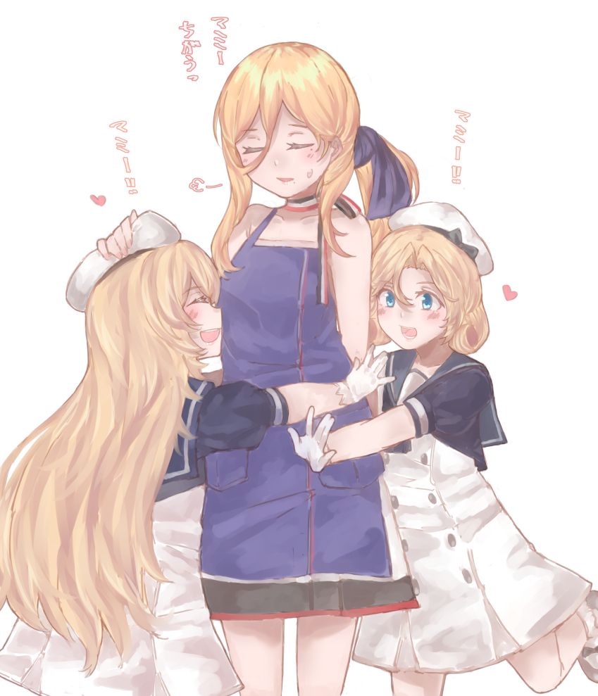 jervis, richelieu, and janus (kantai collection) drawn by az_toride