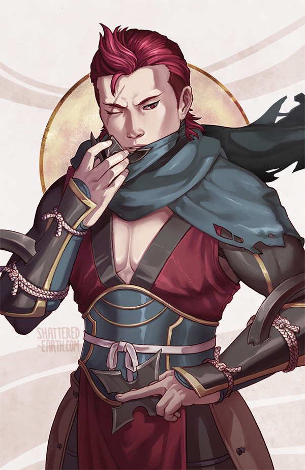 saizo (fire emblem and 1 more) drawn by shattered_earth