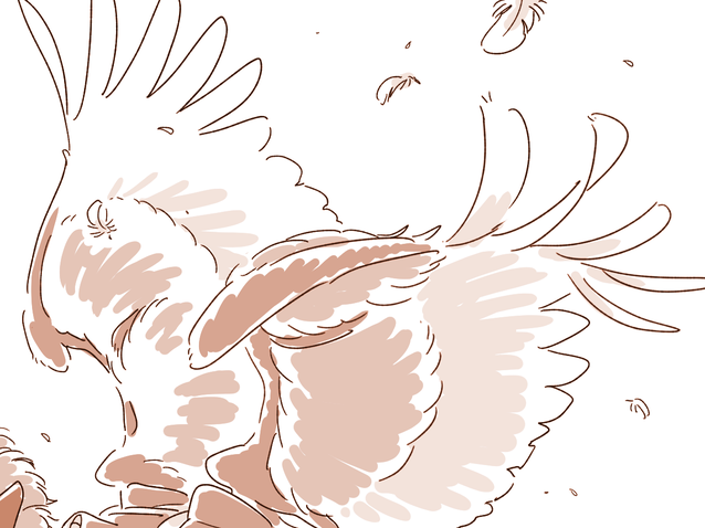 mystia lorelei and okamisty (touhou and 1 more) drawn by mitsumoto_jouji