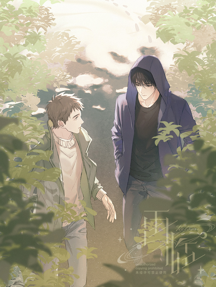 zhang qiling and wu xie (dao mu bi ji) drawn by reloon
