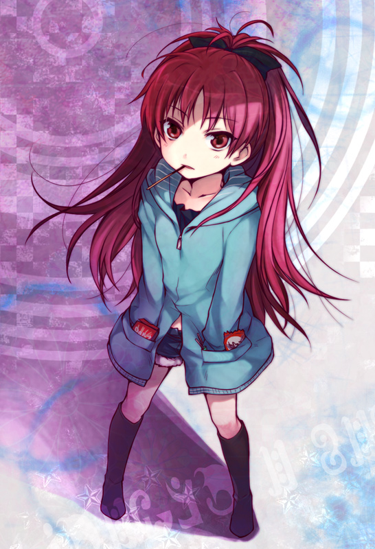 sakura kyoko (mahou shoujo madoka magica) drawn by utsugi_(skydream)