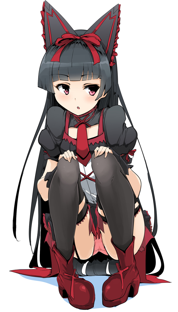 rory mercury (gate - jieitai ka no chi nite kaku tatakaeri) drawn by momio