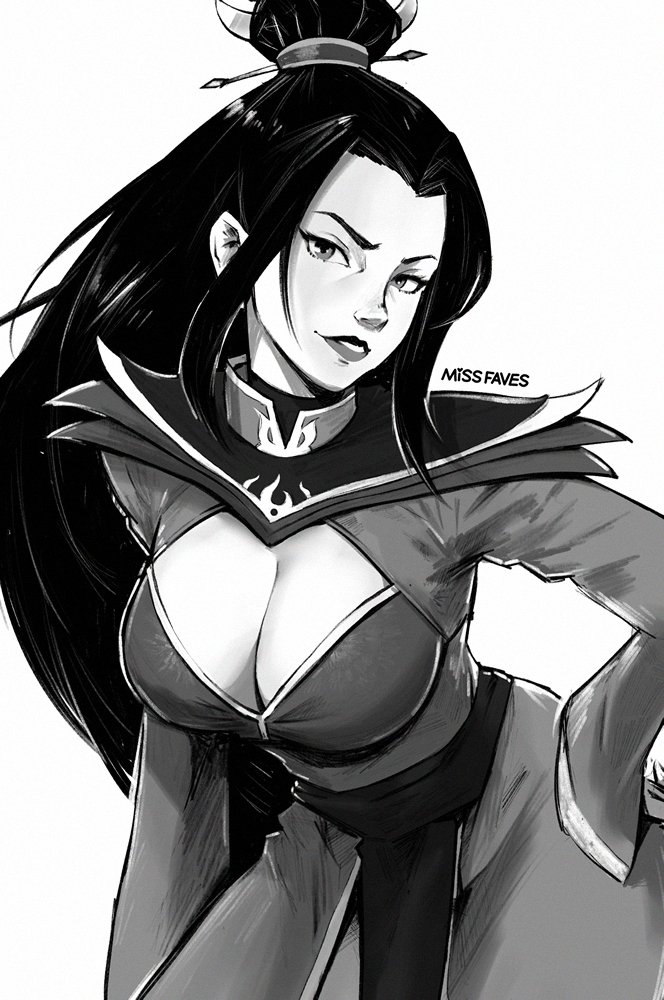 azula (avatar legends and 1 more) drawn by miss_faves