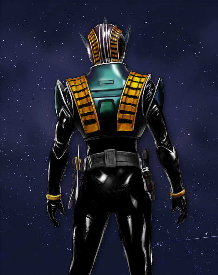 kamen rider zeronos (kamen rider and 1 more) drawn by mougira