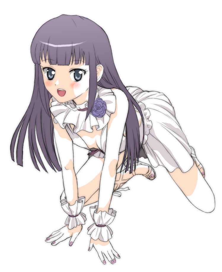 yamada aoi and sasa kazamori (working!! and 1 more) drawn by kikumaru_bunta