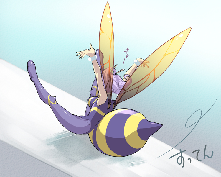 q-bee (darkstalkers) drawn by hpa_(foolish_factory)