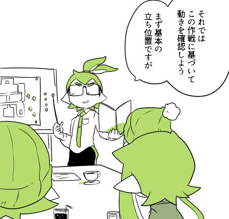 inkling player character, inkling girl, and inkling boy (splatoon and 1 more) drawn by nana_(raiupika)