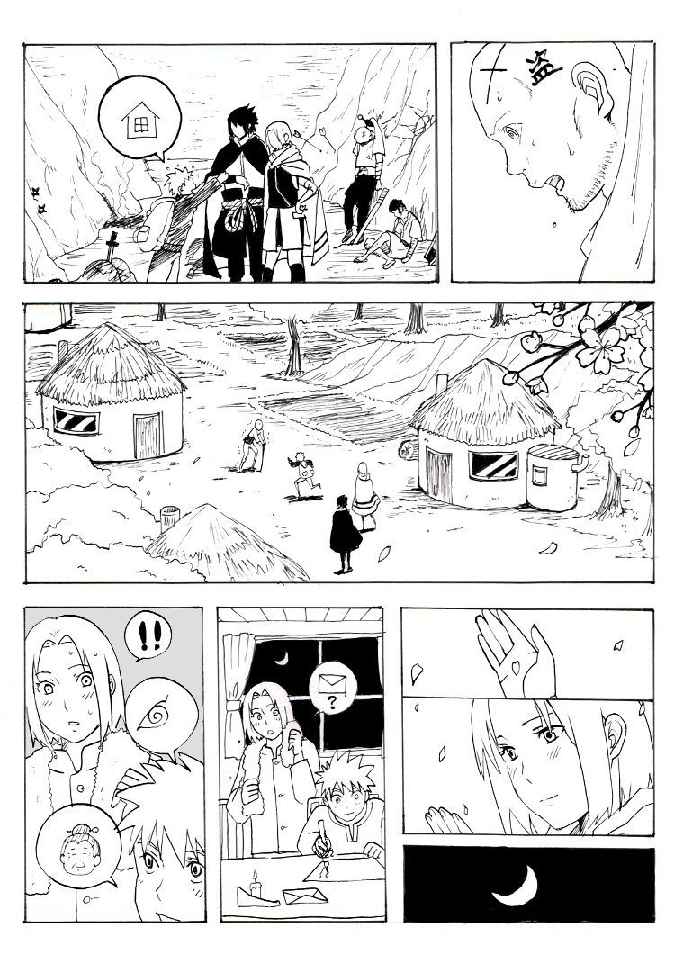 haruno sakura and uchiha sasuke (naruto) drawn by alice_kei_(lemon-jiru)