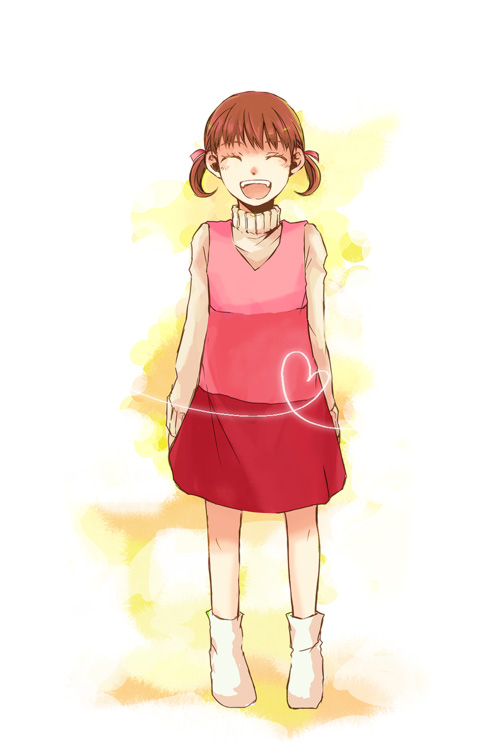 doujima nanako (persona and 1 more) drawn by xylit01