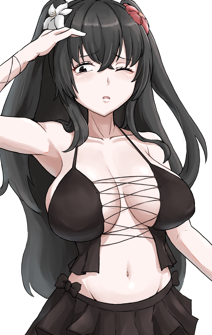 fubuki (azur lane and 1 more) drawn by niceratus_kiotensis