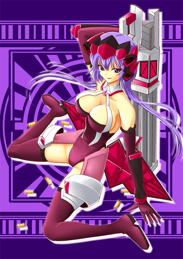 yukine chris (senki zesshou symphogear) drawn by d-n