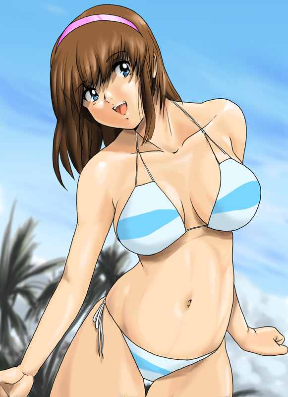 hitomi (dead or alive) drawn by shu-z