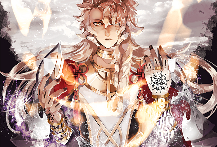 solomon (fate and 1 more) drawn by h_az_e