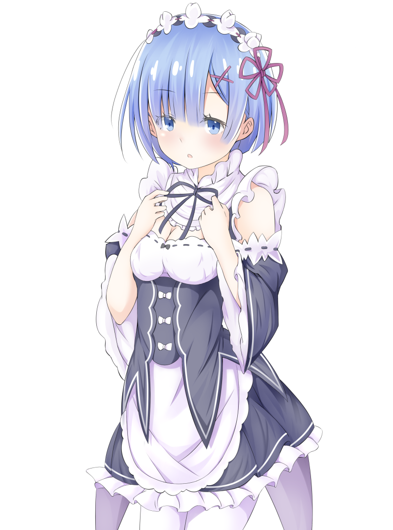 rem (re:zero kara hajimeru isekai seikatsu) drawn by jinsan_totsu