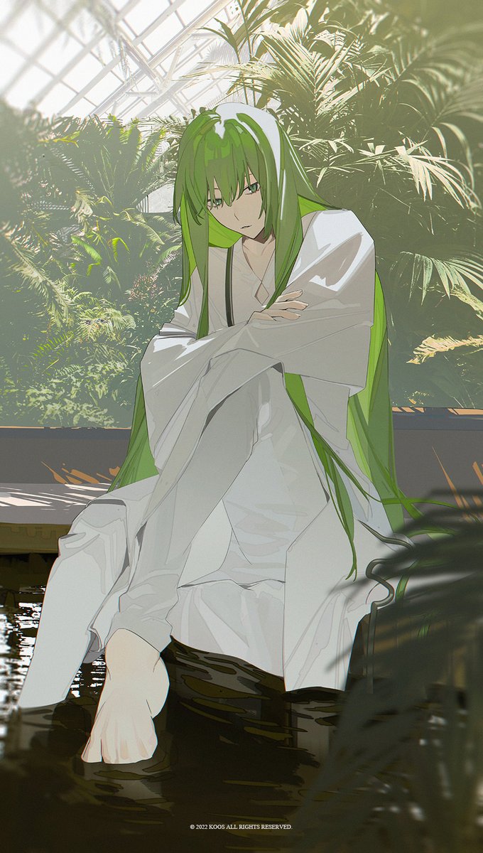 enkidu (fate and 1 more) drawn by k00s