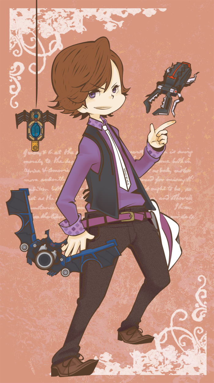 hidari shoutarou, stag phone, spider shock, and bat shot (kamen rider and 1 more) drawn by ma:ki