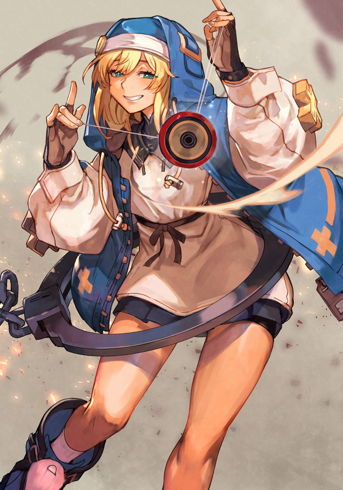 bridget (guilty gear and 1 more) drawn by hungry_clicker