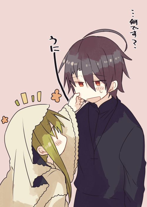 cecilia and lawrence (shiro seijo to kuro bokushi) drawn by kazutake_hazano
