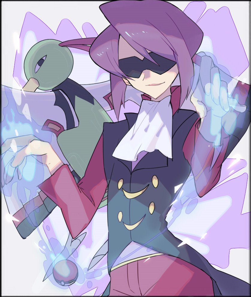 xatu and will (pokemon and 1 more) drawn by picoli1313