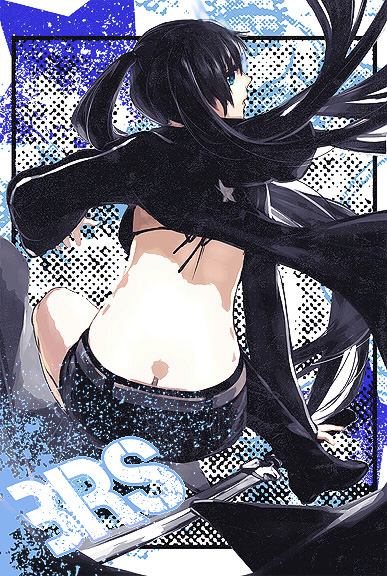 black rock shooter (black rock shooter) drawn by georges_meunier