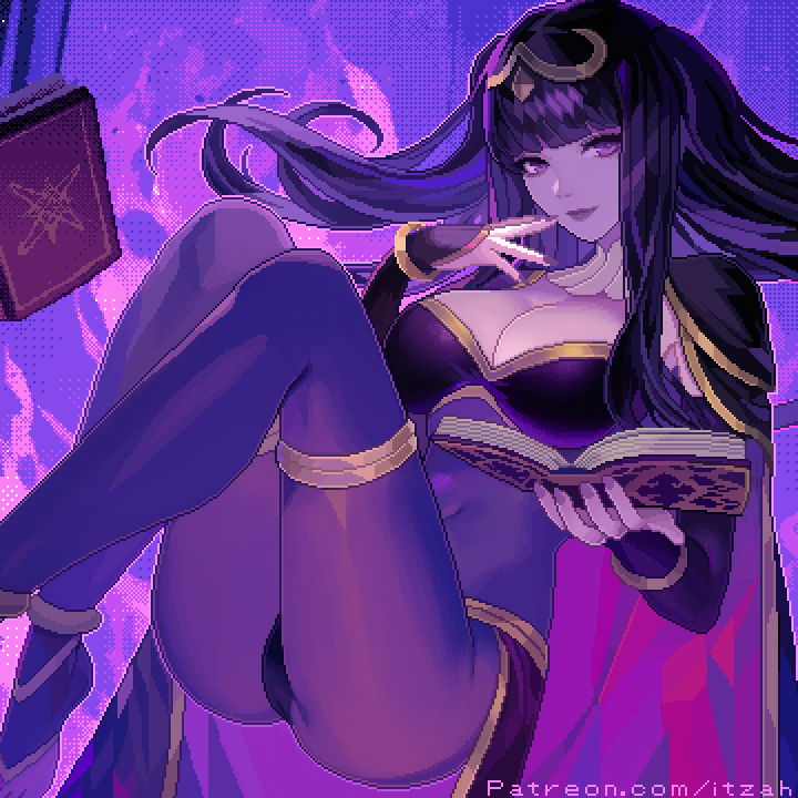 tharja (fire emblem and 1 more) drawn by itzah