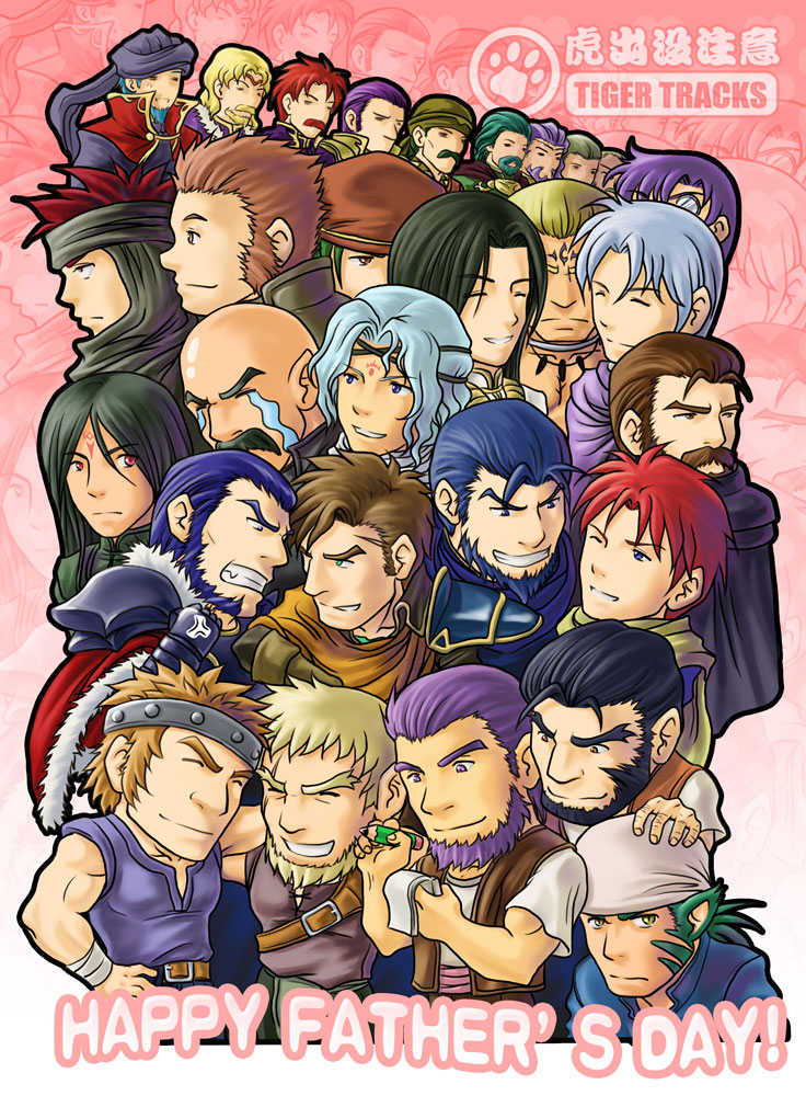 eliwood, hector, jaffar, greil, hawkeye, and 24 more (fire emblem and 5 more) drawn by zelo-lee
